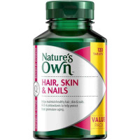 Nature es Own Hair Skin & Nails 120 Tablets Exclusive Pack